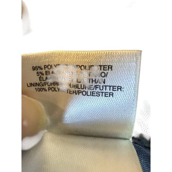 Kasper Blazer Open Front Purple and Pink Abstract Colorful Office Fall Sz 6 EUC - Picture 7 of 7